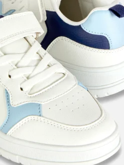 Lage Sneakers Met Kleurblokken