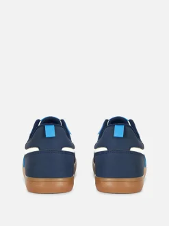 Lage Sneakers Met Kleurblokken