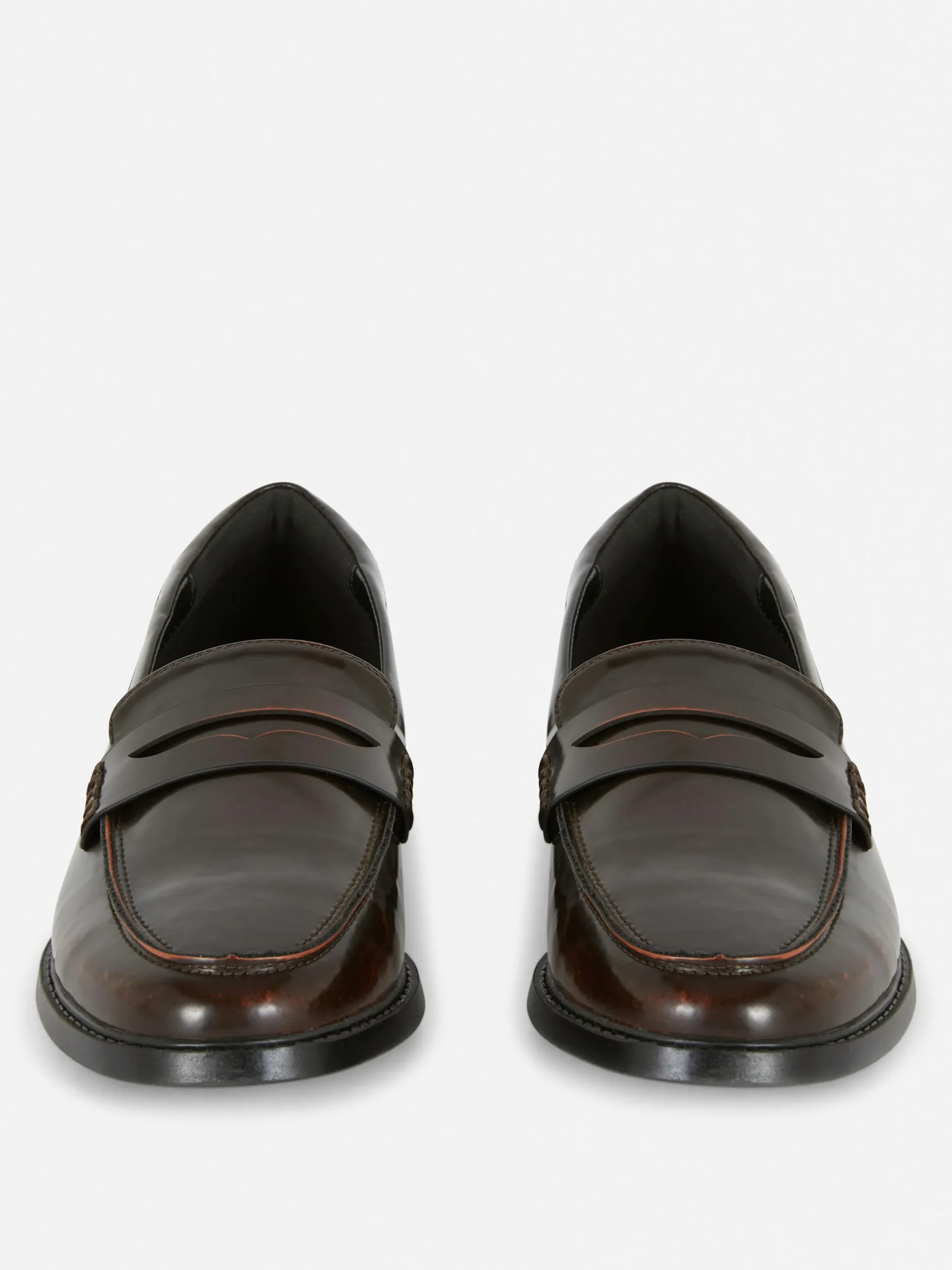 Lakleren Loafers Van Imitatieleer
