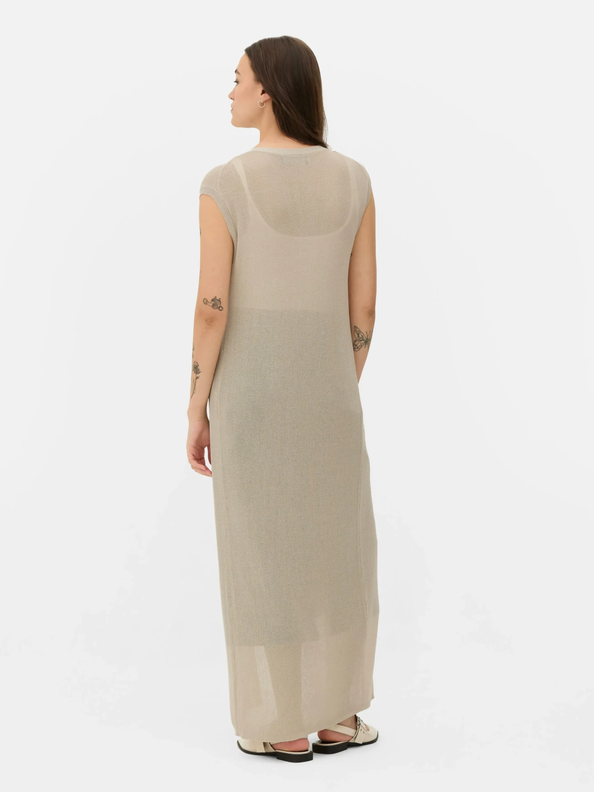 Lang Mouwloos Vest