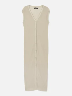Lang Mouwloos Vest