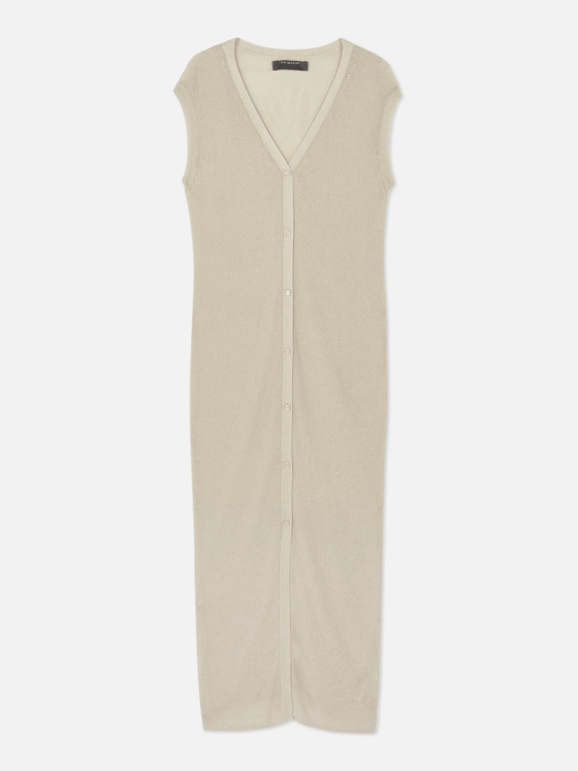 Lang Mouwloos Vest