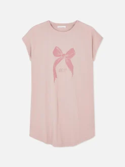 Lang T-shirt Met Ronde Hals