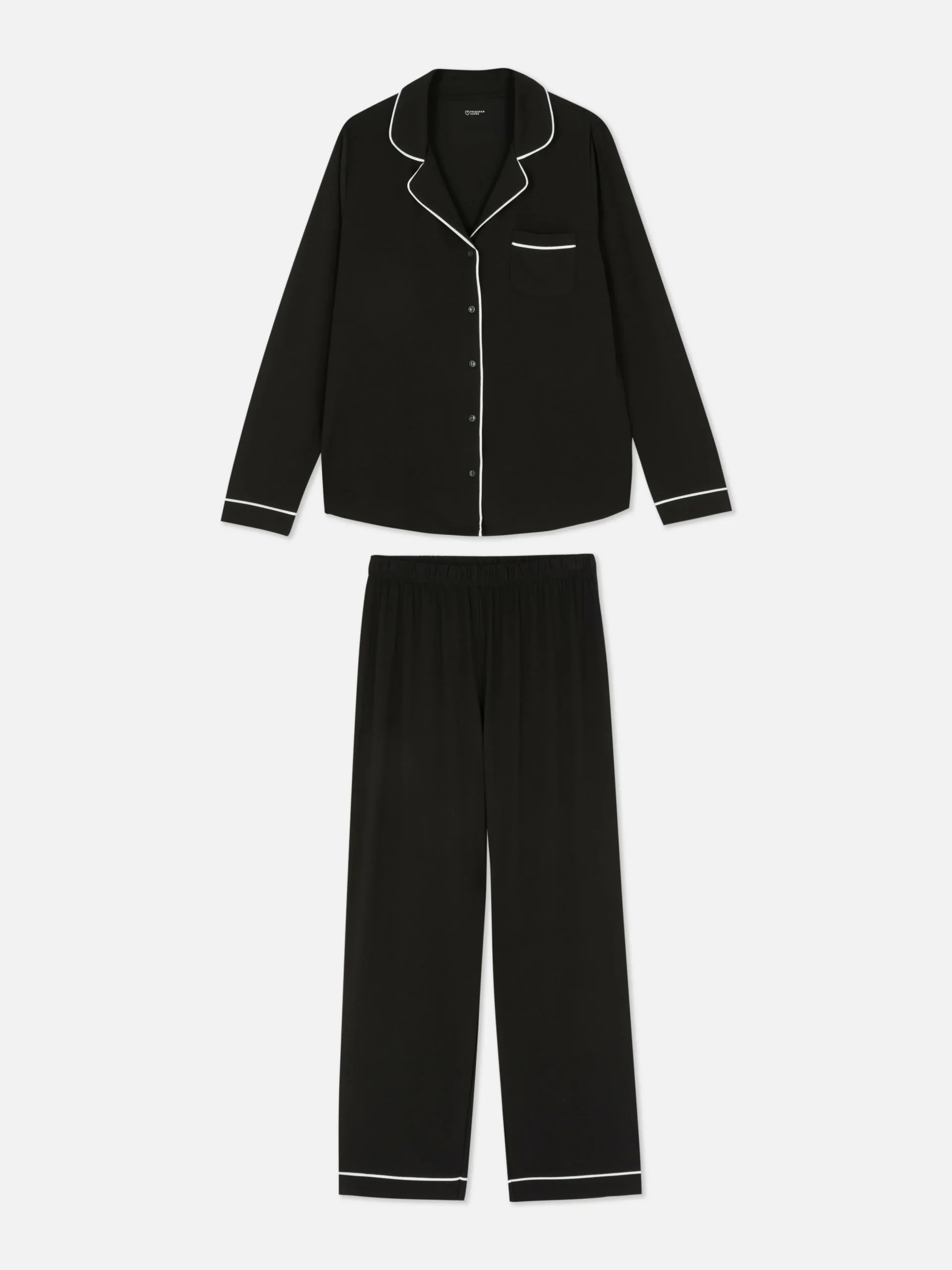 Lange Boyfriend-pyjama