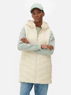 Lange Doorgestike Bodywarmer