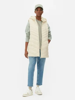 Lange Doorgestike Bodywarmer