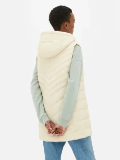 Lange Doorgestike Bodywarmer