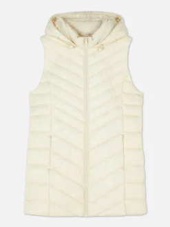 Lange Doorgestike Bodywarmer