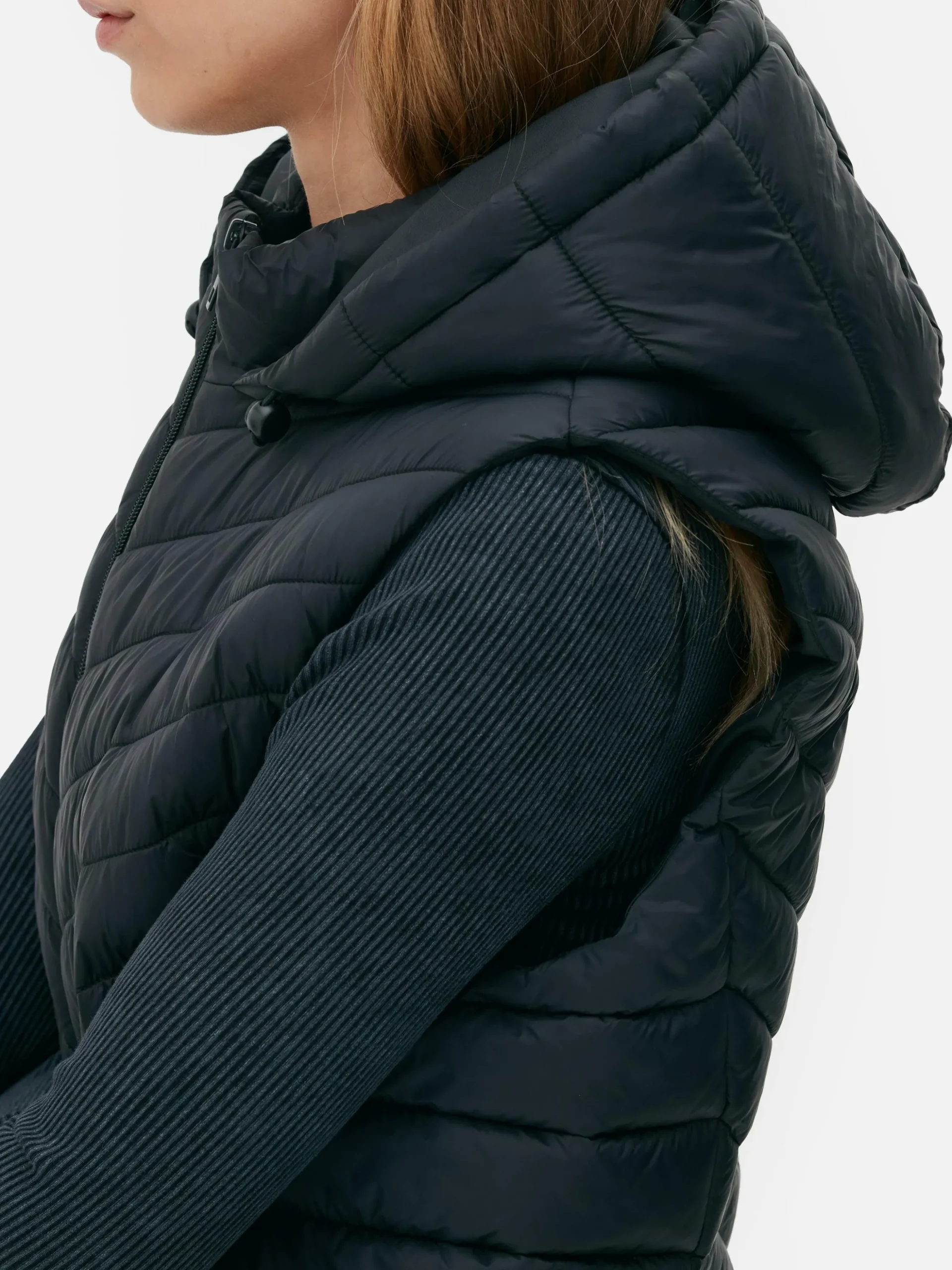 Lange Doorgestike Bodywarmer