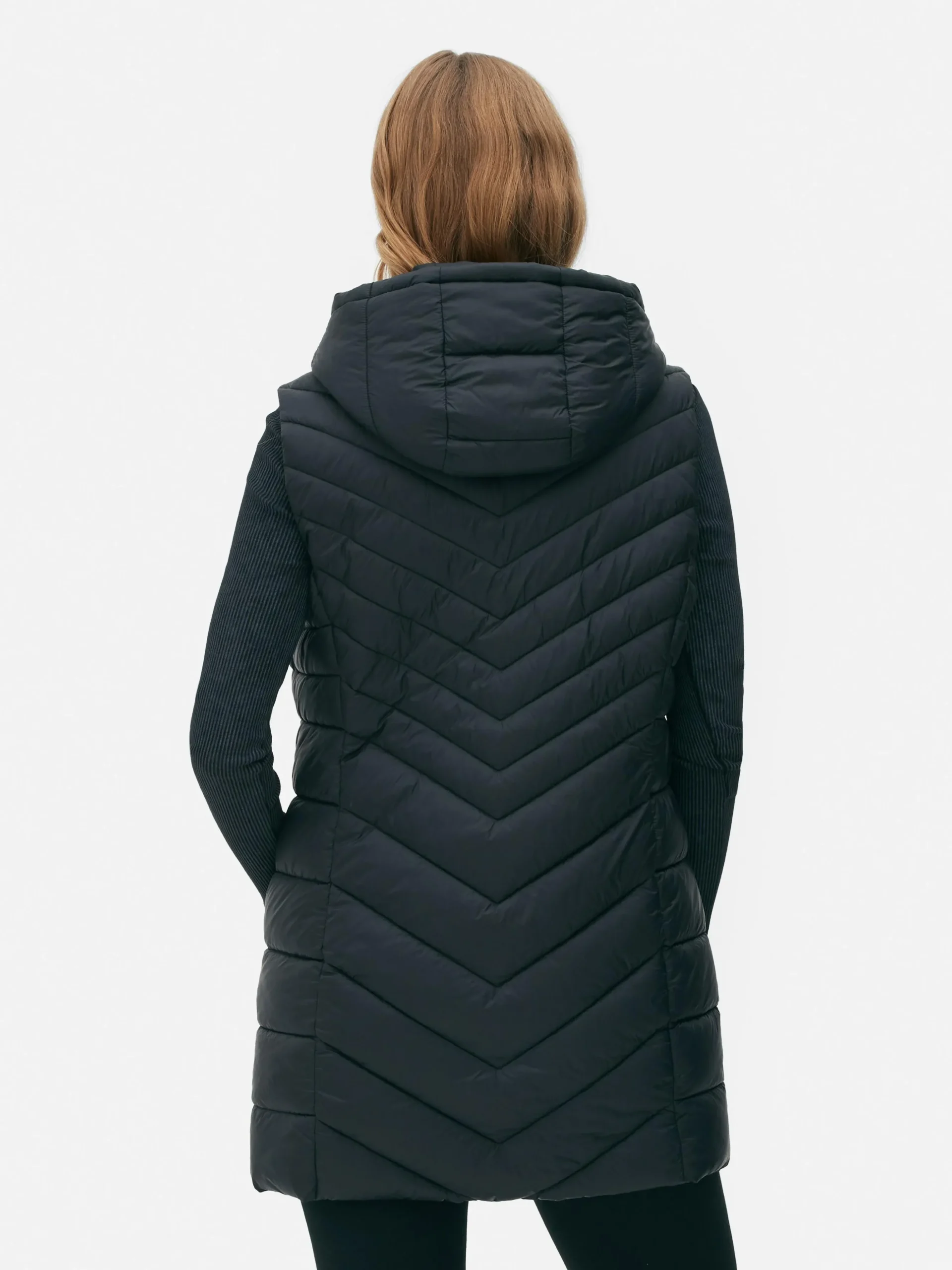 Lange Doorgestike Bodywarmer