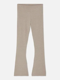Legging Met Hoge Taille En Wijd Uitlopende Pijpen