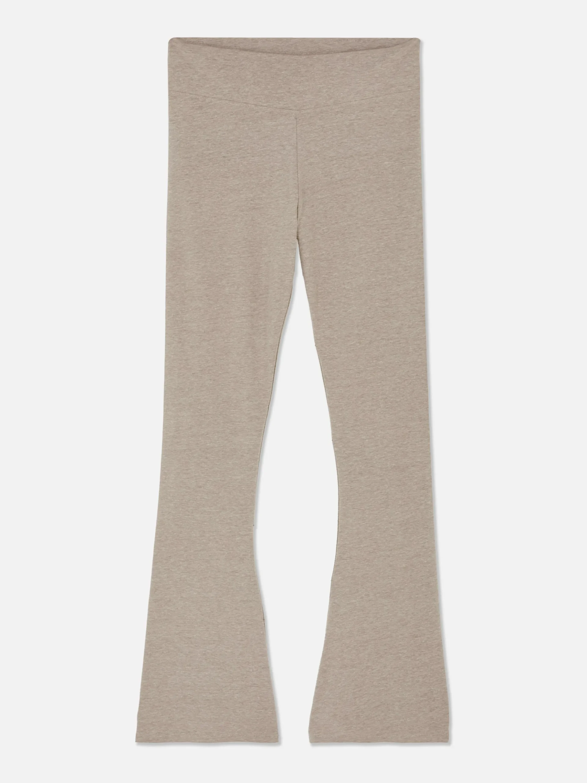 Legging Met Hoge Taille En Wijd Uitlopende Pijpen