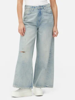 Licht Verweerde Skaterjeans