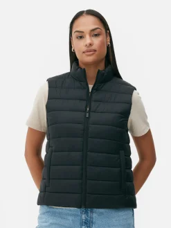 Lichtgewicht Bodywarmer Met Opstaande Kraag