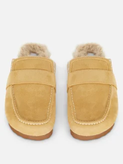Loaferpantoffels Met Voering Van Imitatiebont