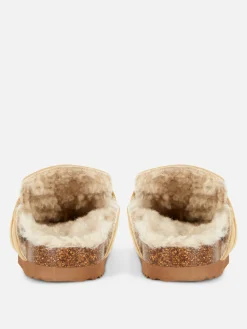 Loaferpantoffels Met Voering Van Imitatiebont