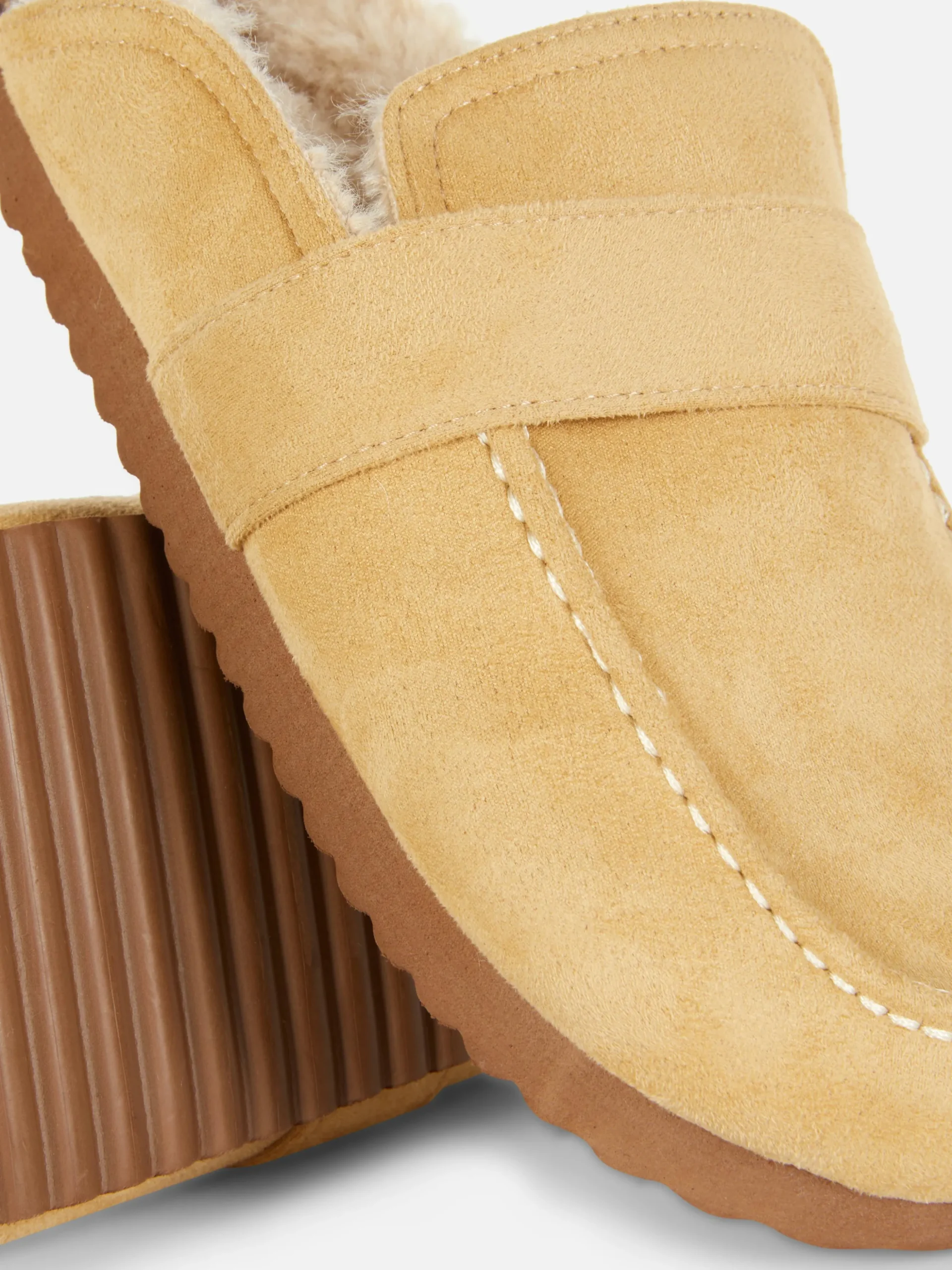 Loaferpantoffels Met Voering Van Imitatiebont