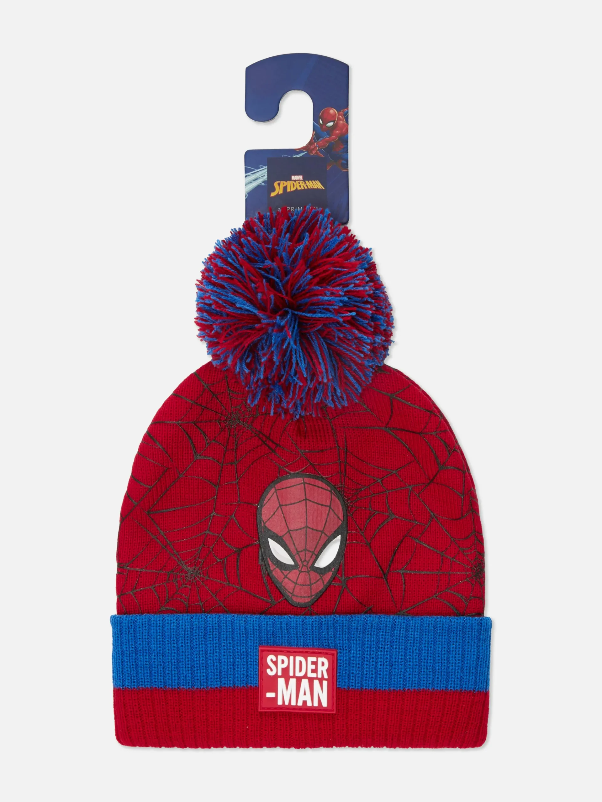 MARVEL Spider-Man Beanie Met Pompons