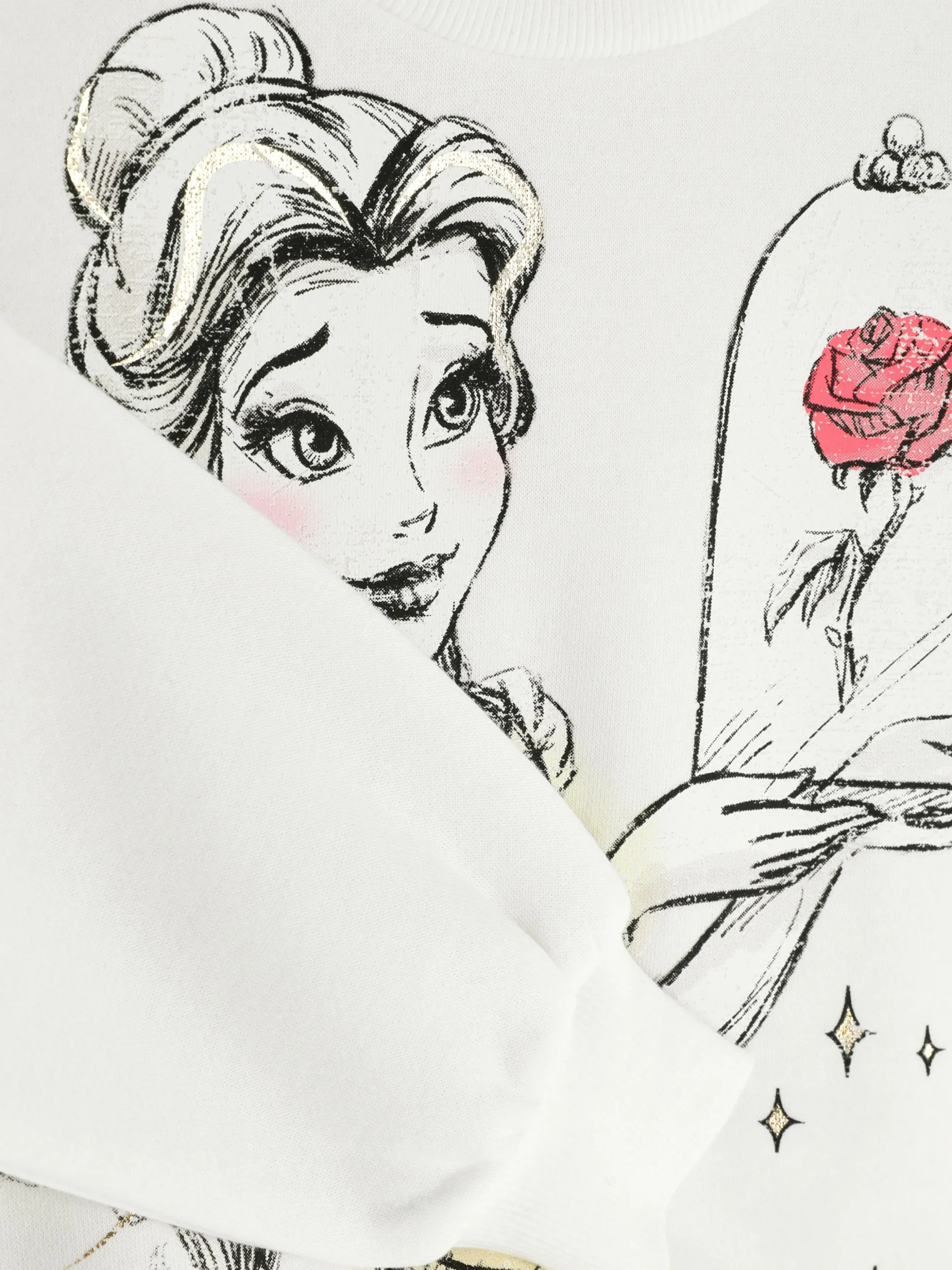 Matchend Sweatshirt Disney's Belle En Het Beest
