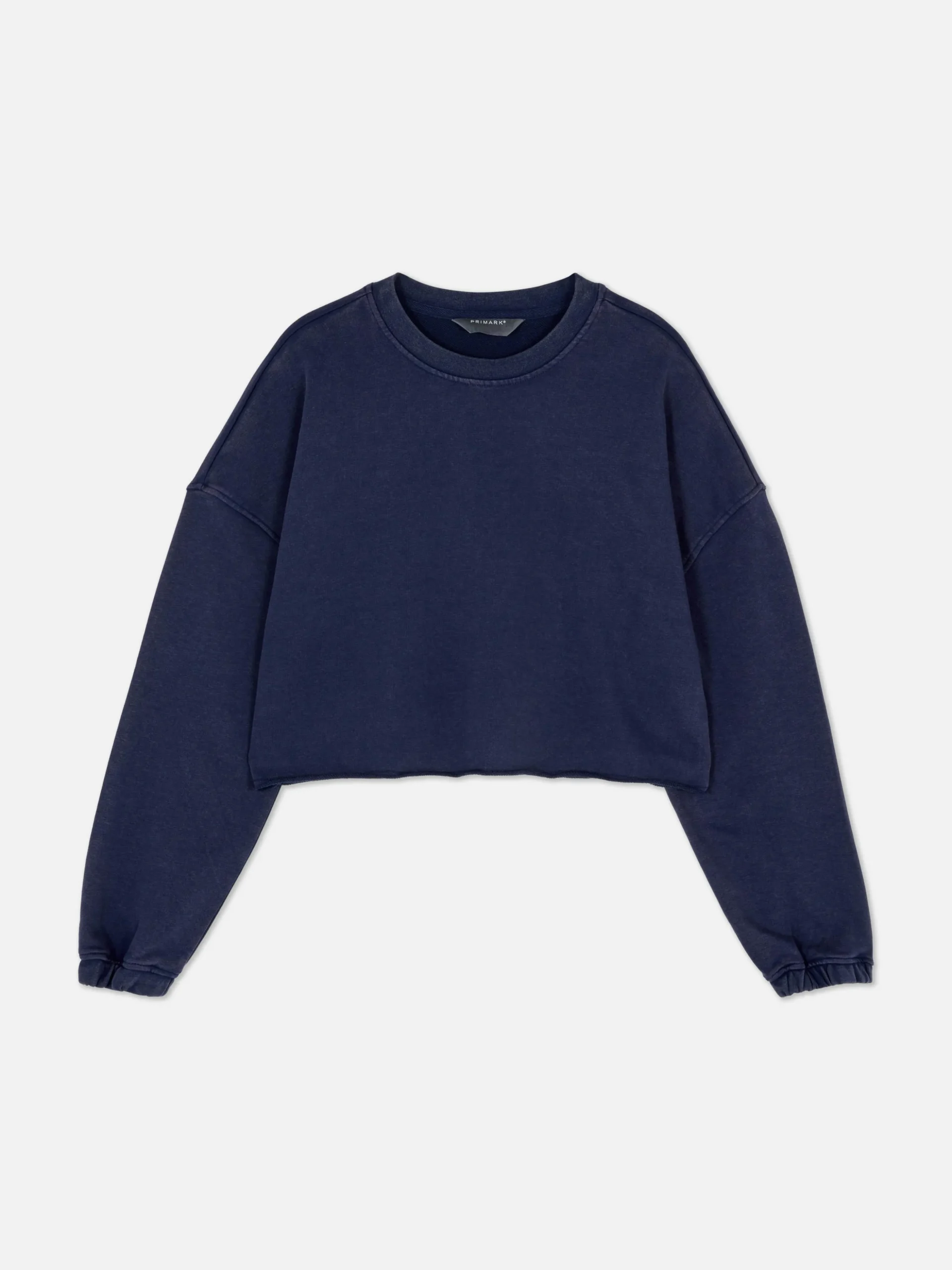 Matchend Sweatshirt Met Onafgewerkte Zoom