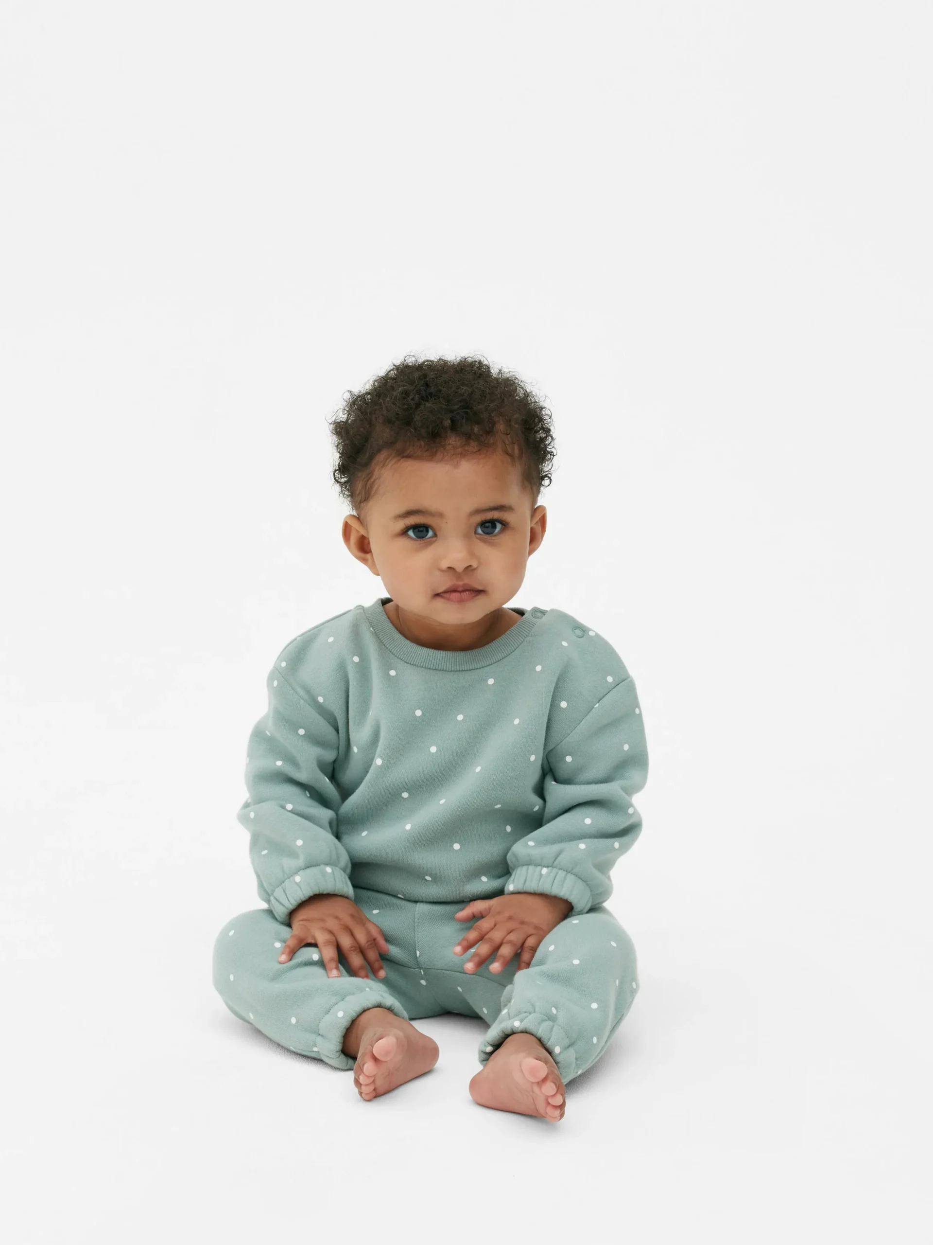 Matchend Sweatshirt Met Ronde Hals