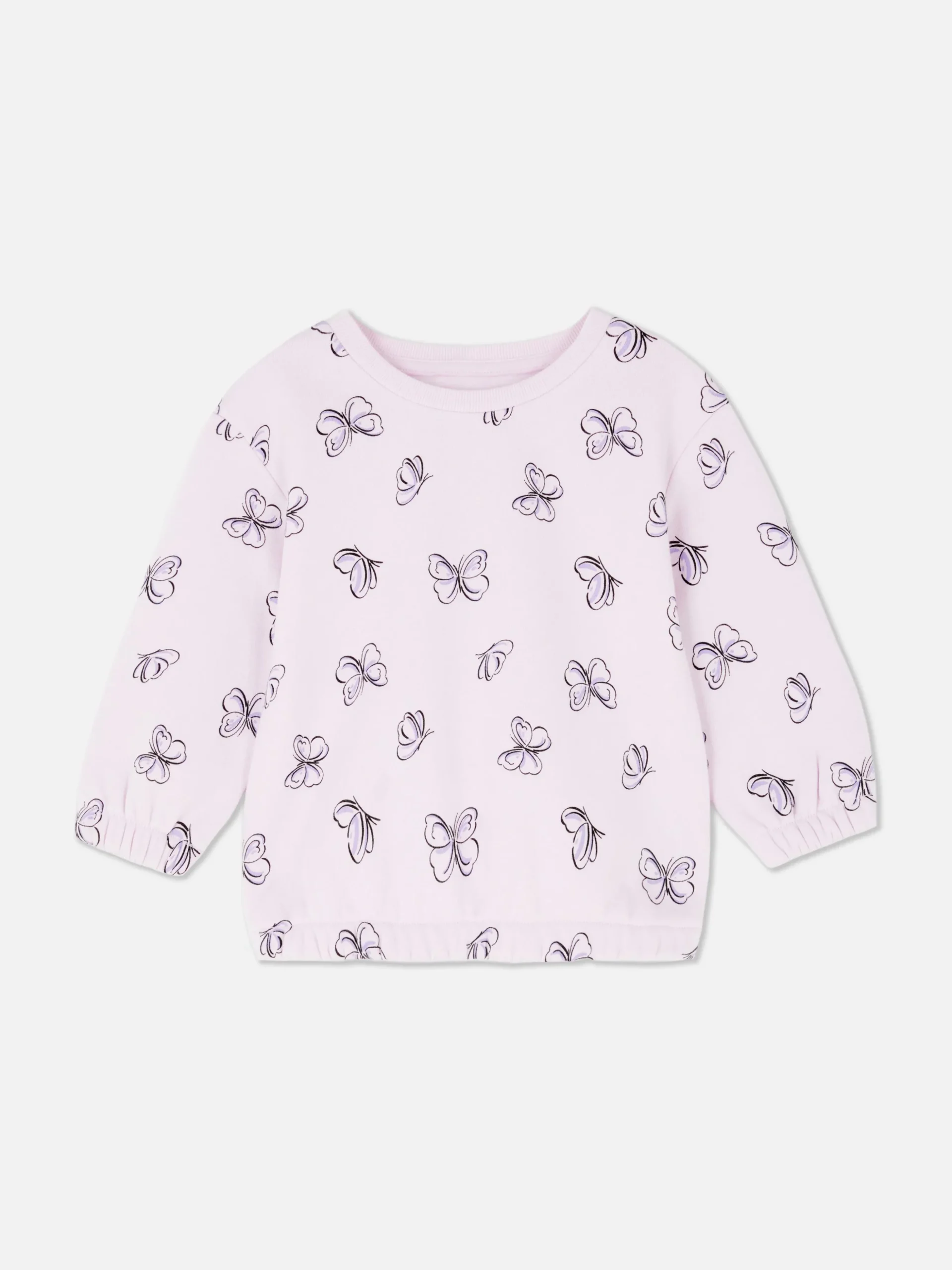 Matchend Sweatshirt Met Ronde Hals