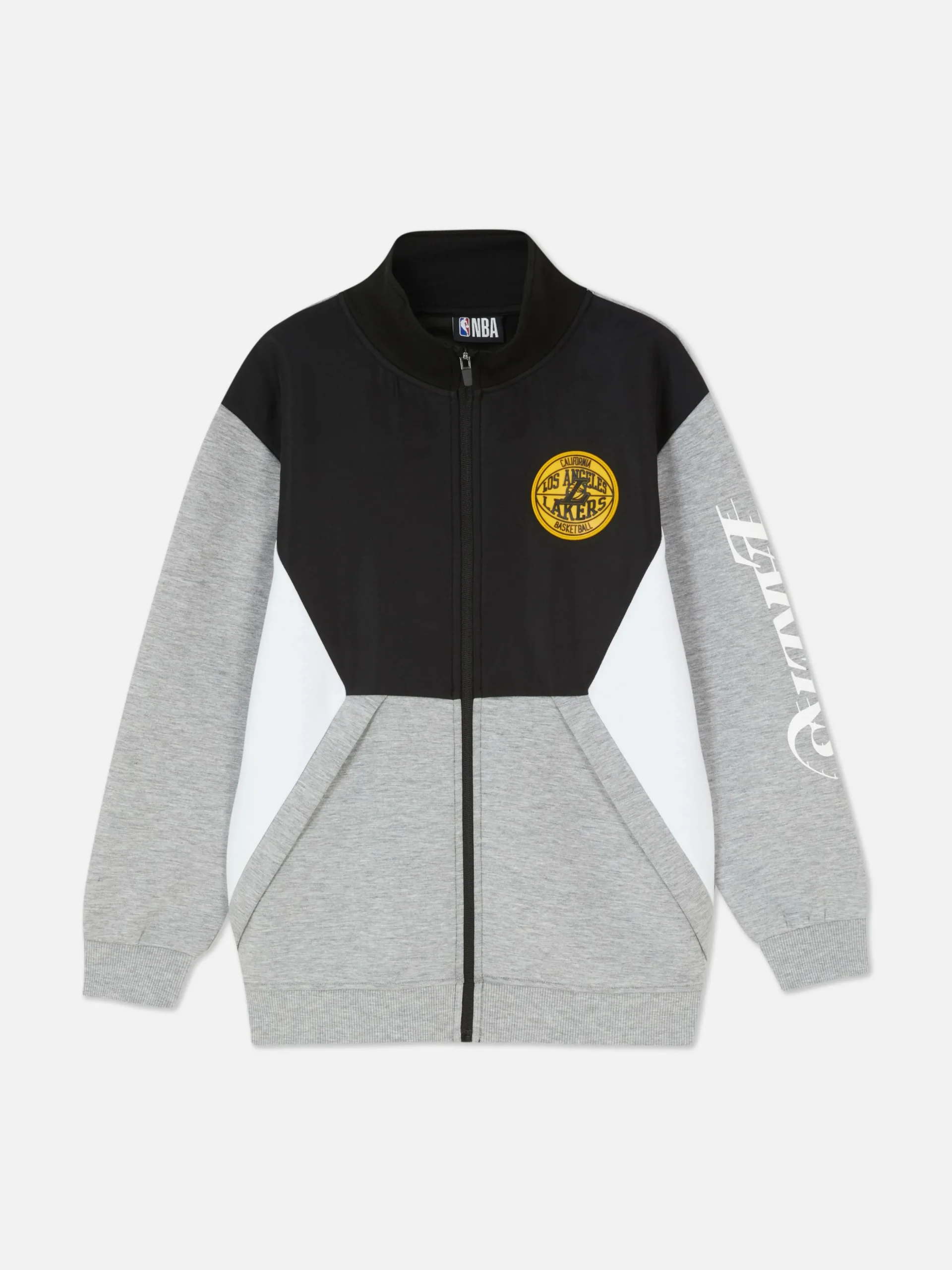 Matchend Sweatshirt Met Rits NBA Los Angeles Lakers