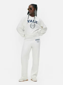 Matchend Wijdvallend Sweatshirt Met Yale-print