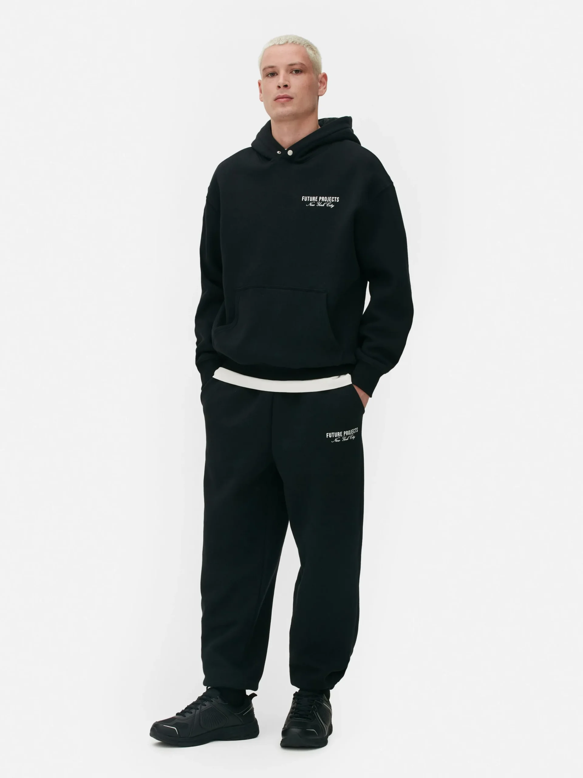 Matchende Hoodie Met Print Future Projects