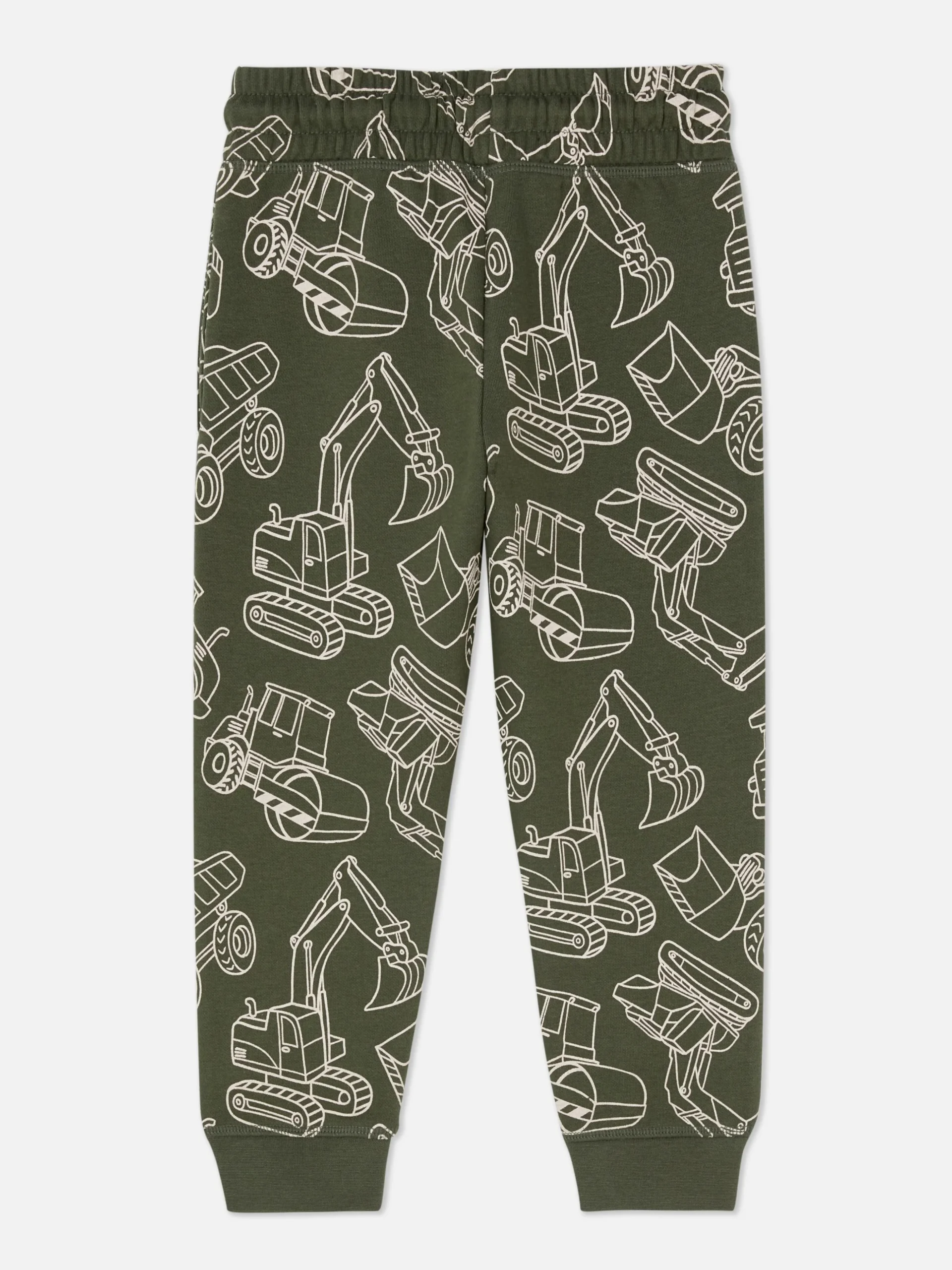 Matchende Joggingbroek Met Print En Trekkoord