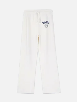 Matchende Joggingbroek Met Trekkoord En Yale-print