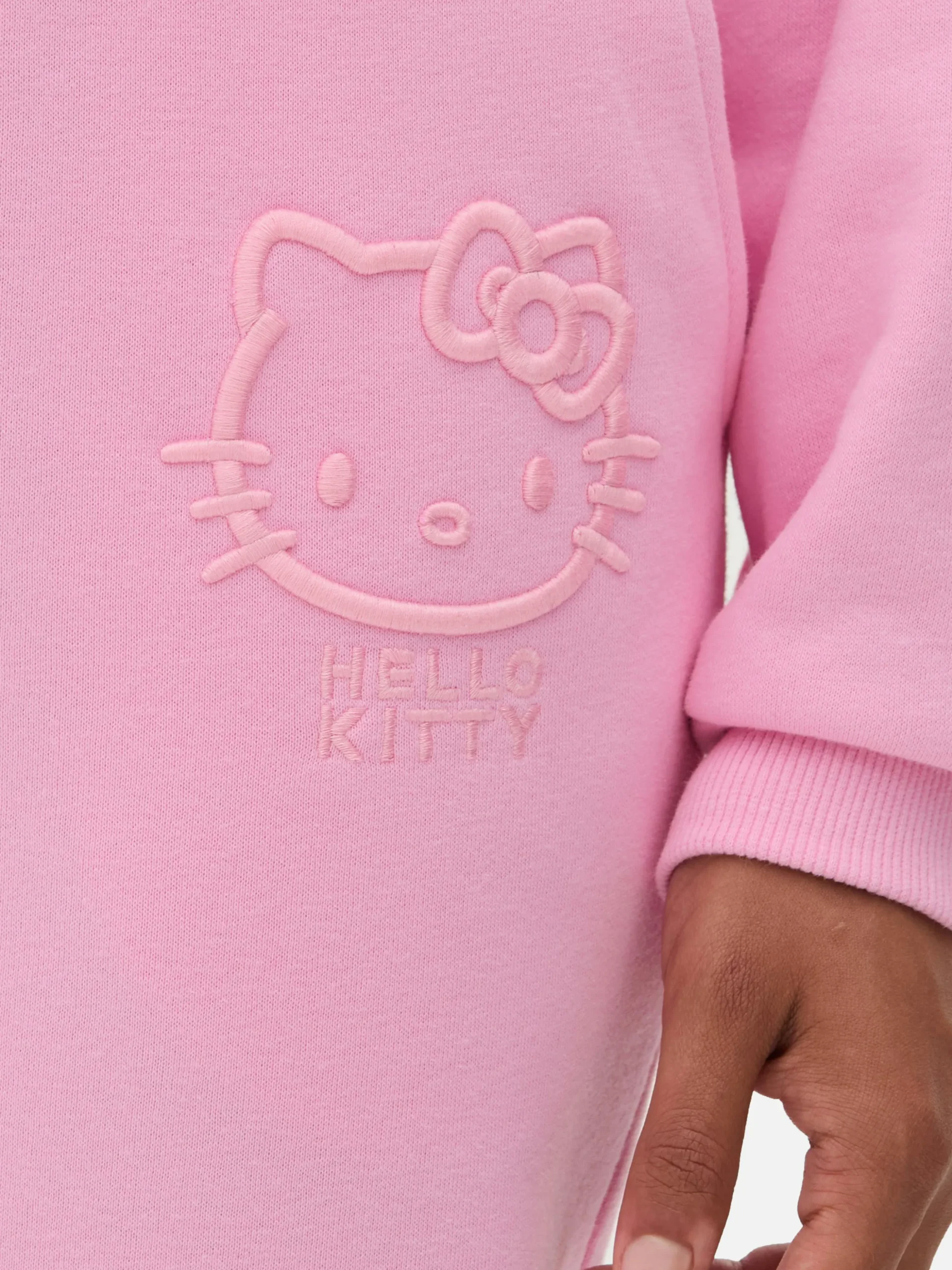 Matchende Joggingbroek Met Borduursel Hello Kitty