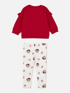Matchende Kersttrui En Legging Disney's Minnie Mouse
