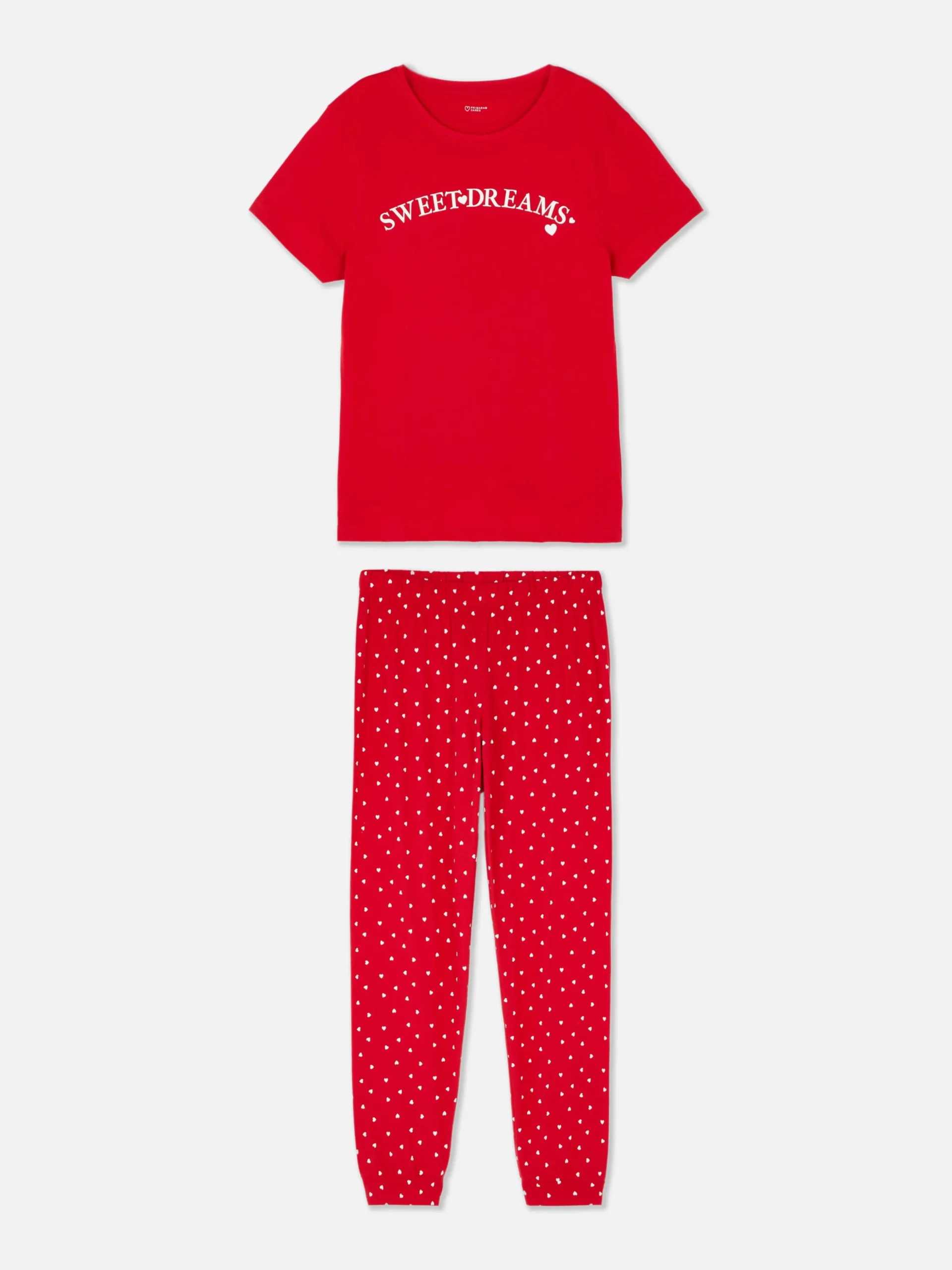 Matchende Pyjama Met Korte Mouwen