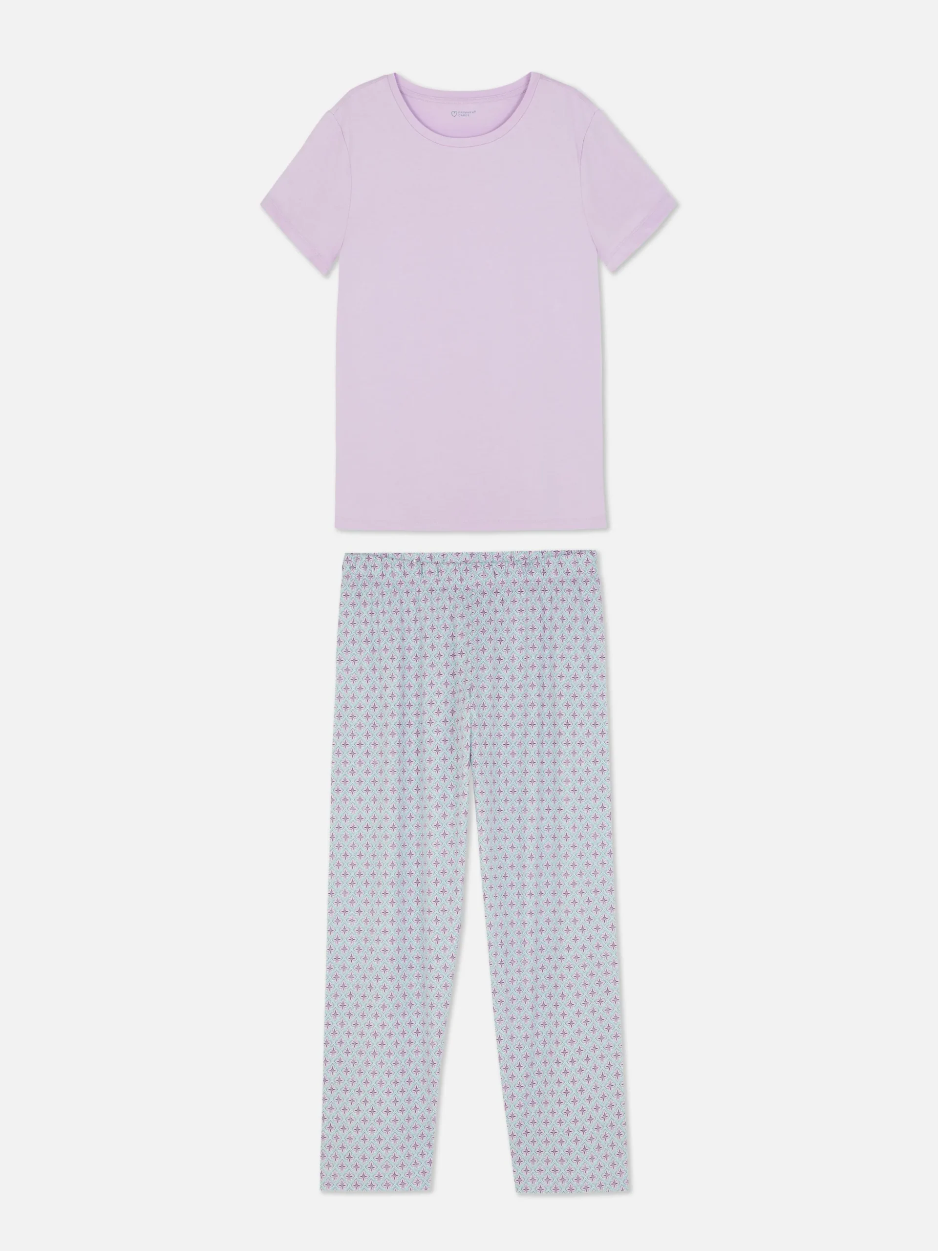 Matchende Pyjama Met Korte Mouwen