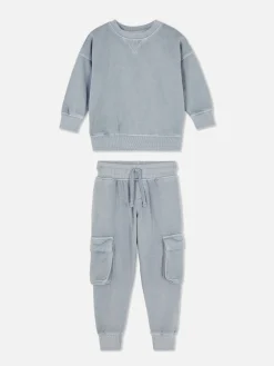 Matchende Set Met Sweatshirt En Cargo-joggingbroek