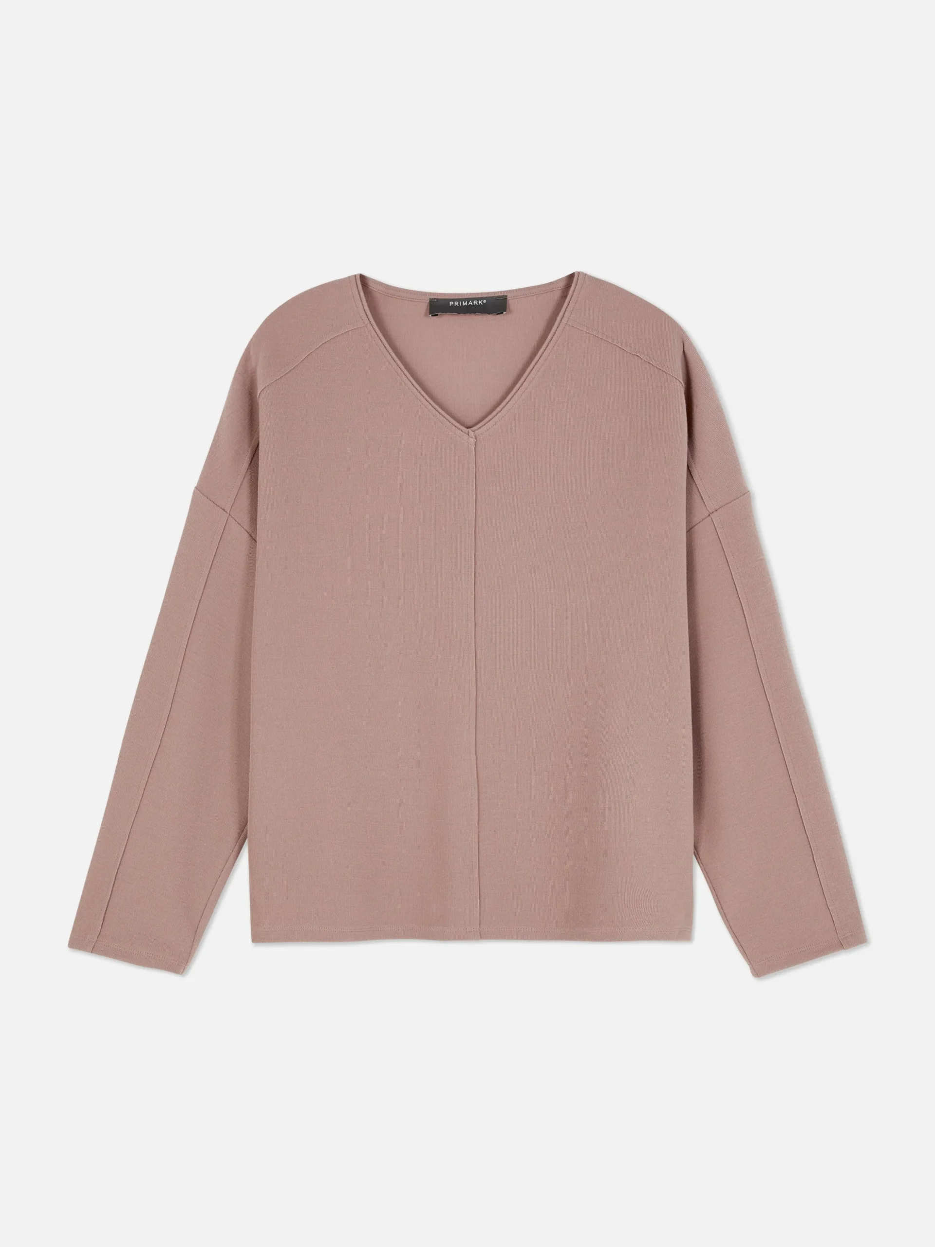 Matchende Top Met Lange Mouwen En Naaddetails