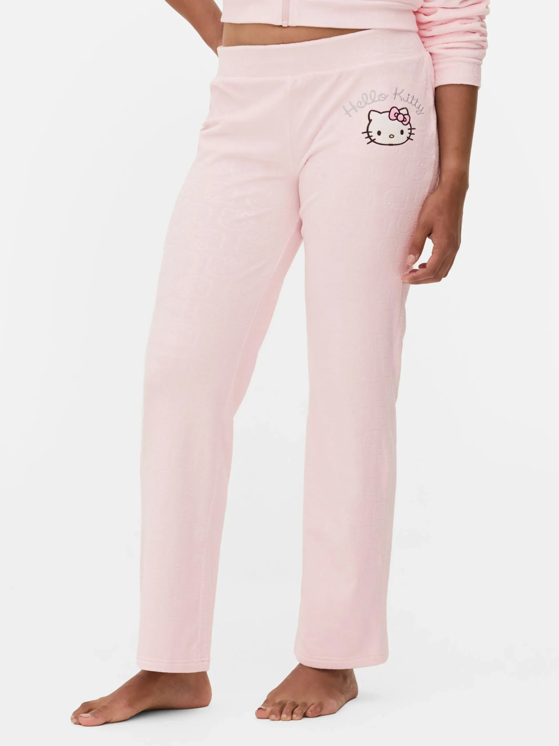 Matchende Velours Legging Hello Kitty