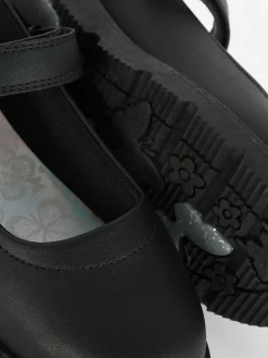 Matte Schoolschoenen Met Bandje