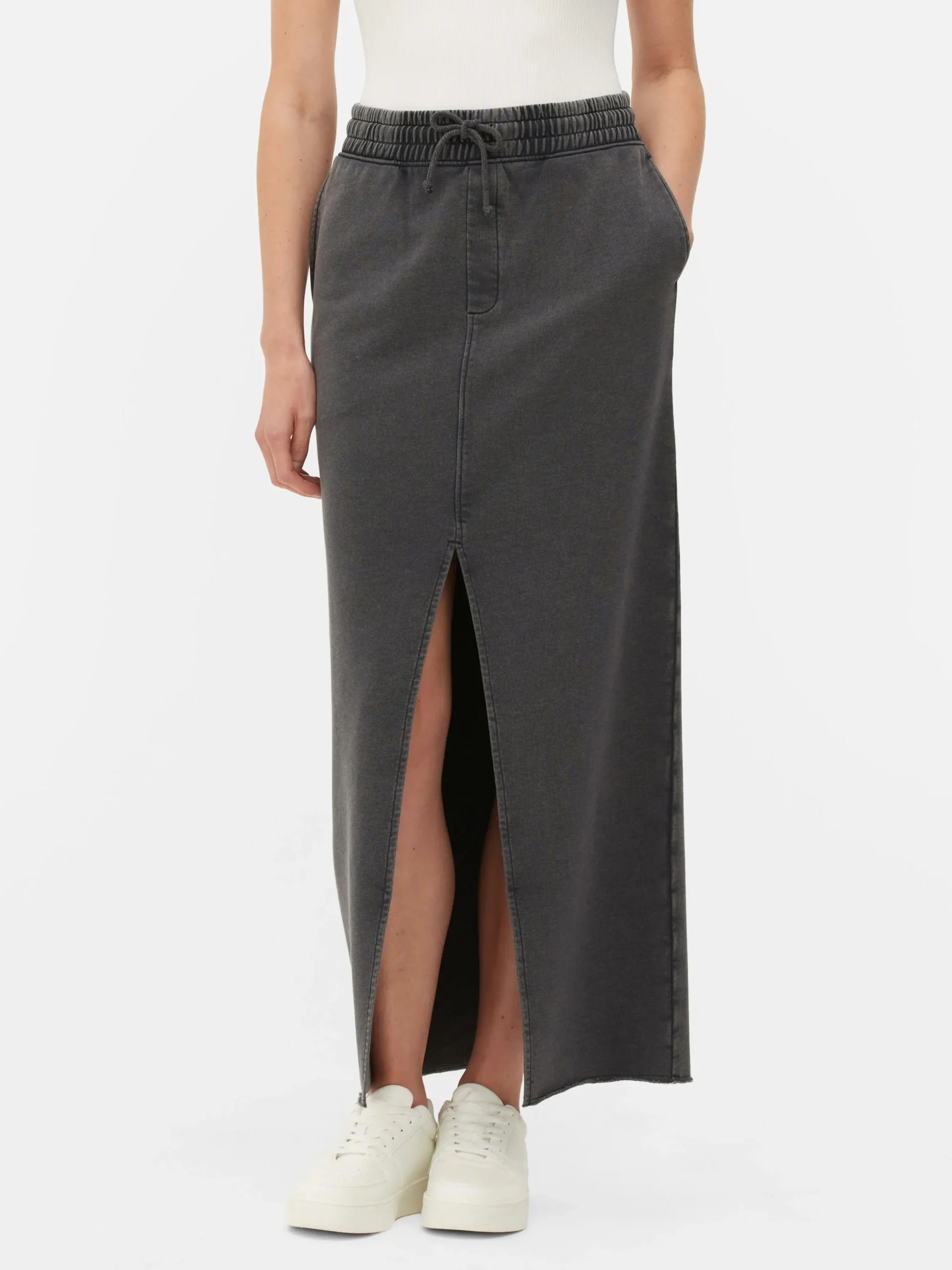 Maxi-rok Met Acid Wash