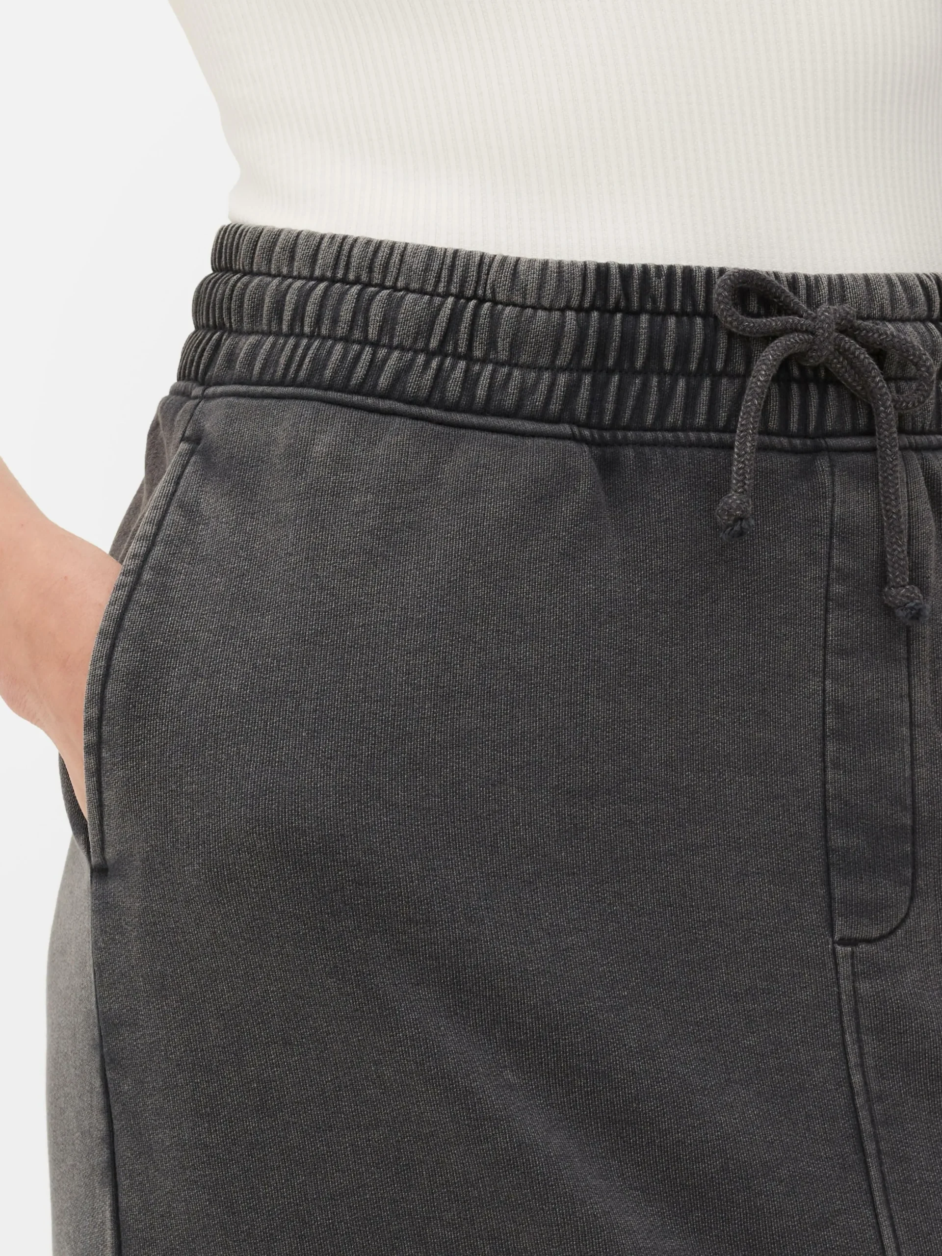 Maxi-rok Met Acid Wash