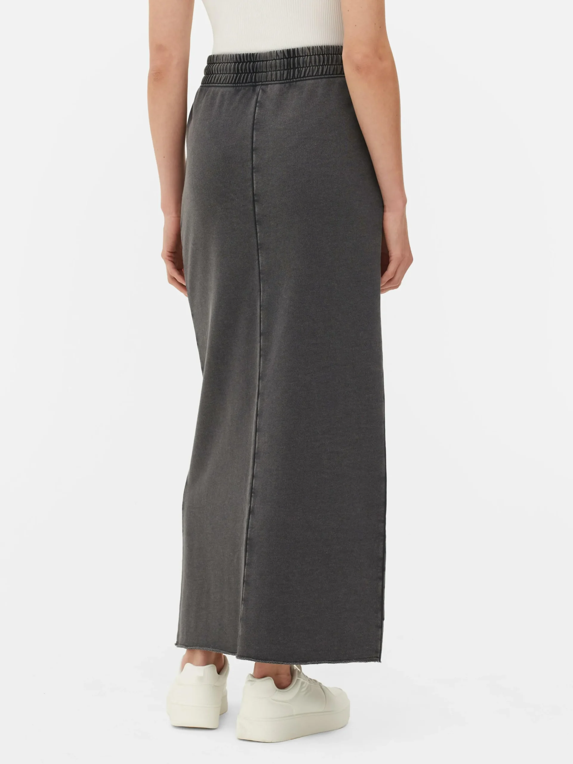 Maxi-rok Met Acid Wash