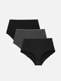Menstruatieslip Met Hoge Taille, Set Van 3