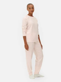 Microfleece Pyjama Met Lange Mouwen
