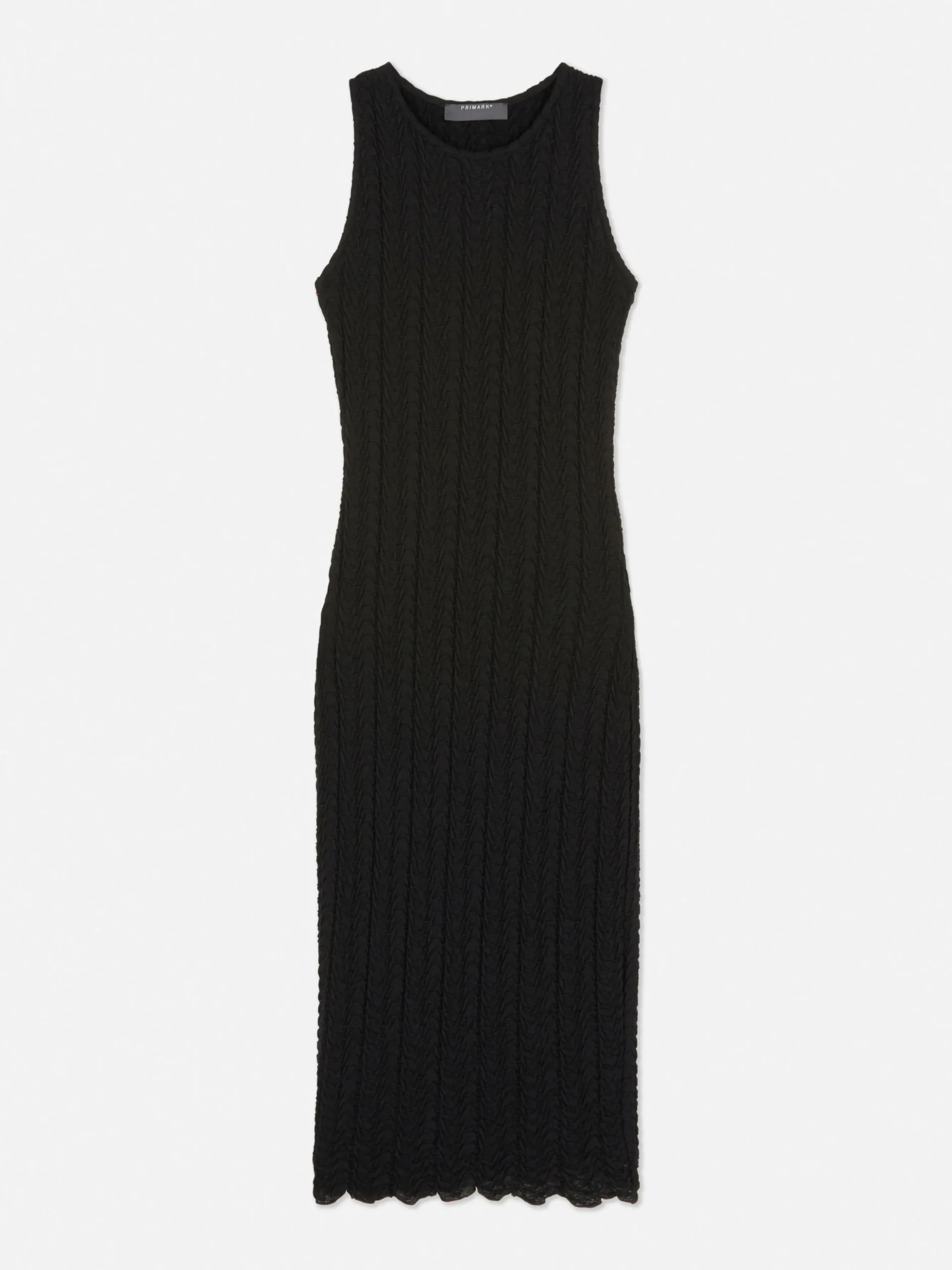 Midi-jurk Met Print En Racerback