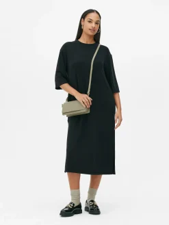 Midi-T-shirtjurk The Edit