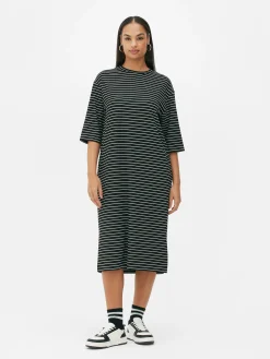 Midi-T-shirtjurk The Edit