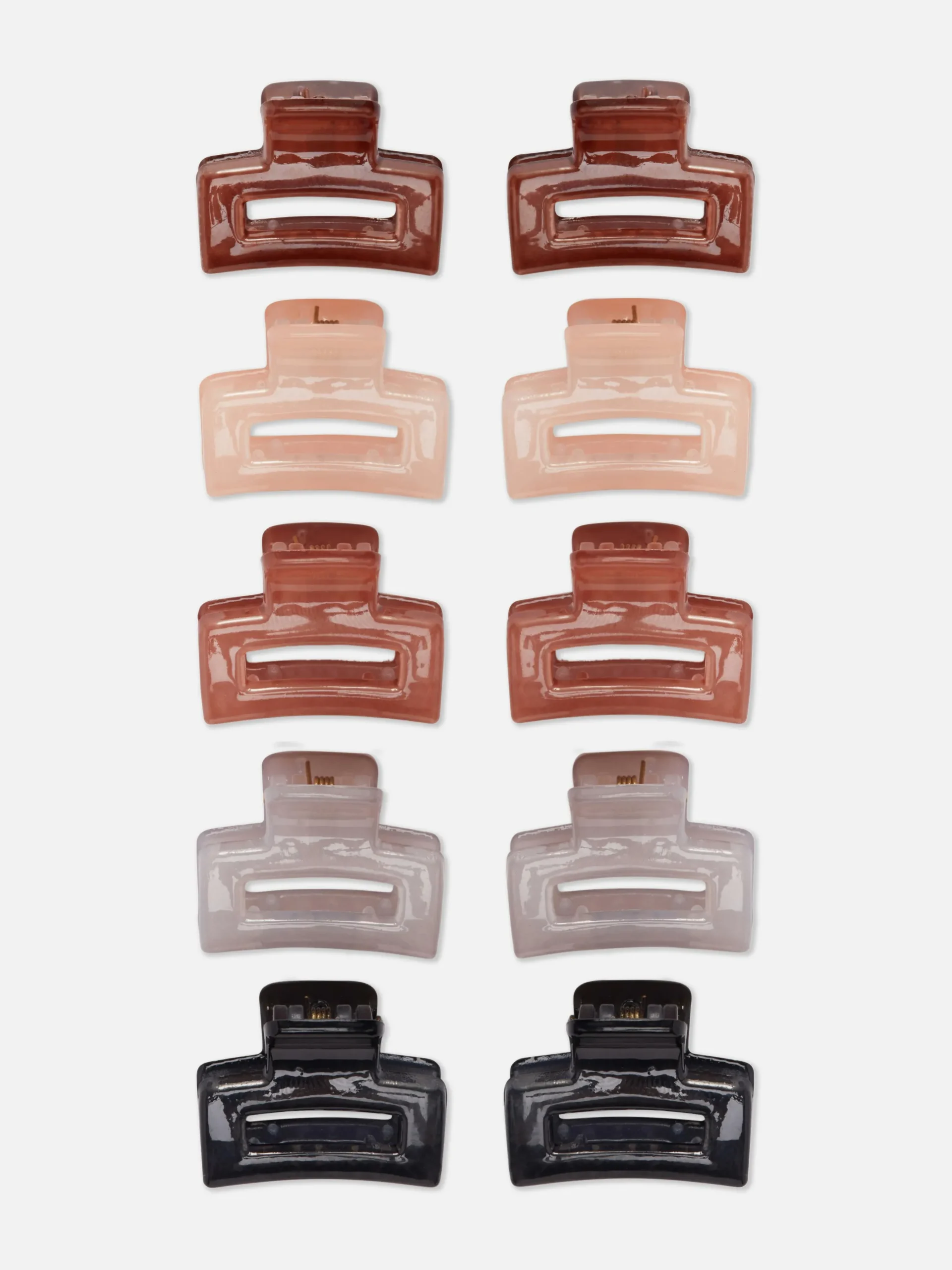 Mini-bulldogclips, Set Van 10