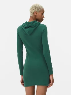Mini-jurk Met Capuchon