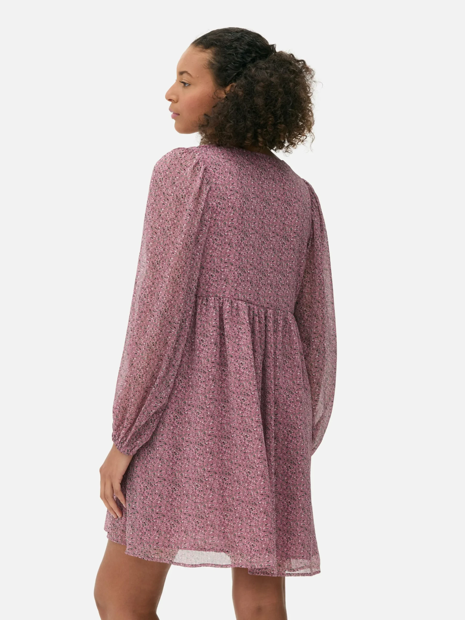 Mini-jurk Van Chiffon